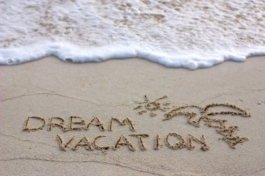 Dream vacation clipart