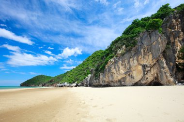 Tropical dream beach in Khao Kalok, Thailand clipart