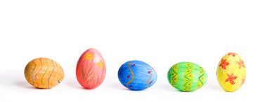 Easter eggs clipart