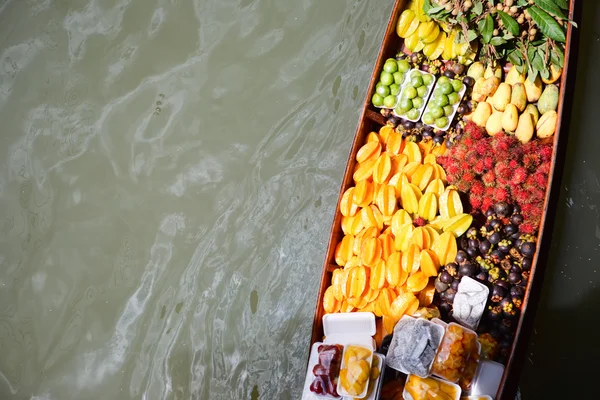 Fruits boat — Stock Photo, Image