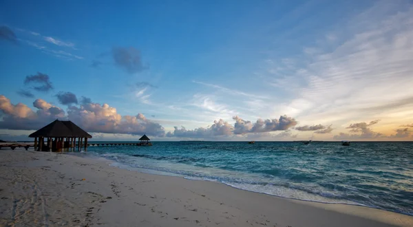 Niesamowite Widok Tropikalnej Wyspie Zachód Słońca Wschód Słońca — Zdjęcie stockowe