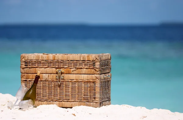 Piknik Plaży — Zdjęcie stockowe