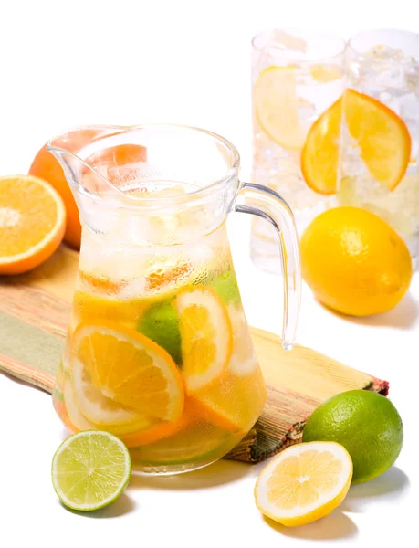 Citrusové ledové vody — Stock fotografie