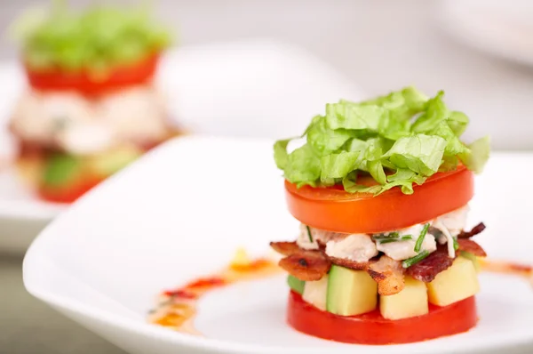 Heerlijke salade of voorgerecht — Stockfoto
