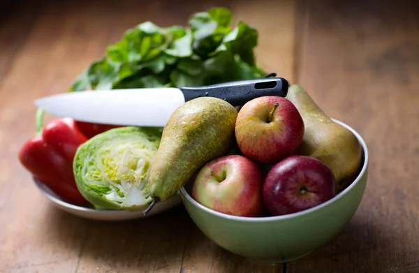 Frukt og grønnsaker – stockfoto