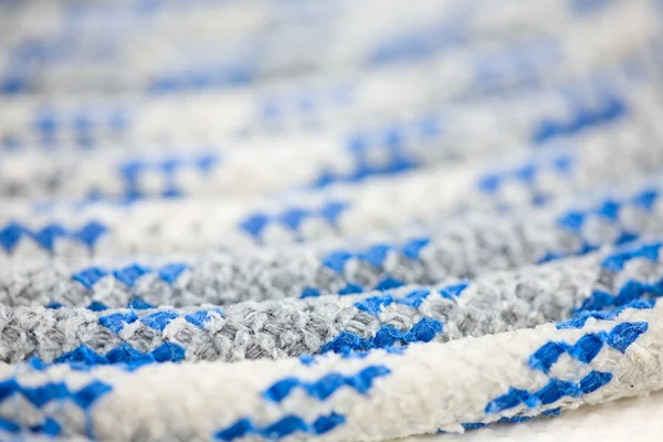 Kék és fehér kötél — Stock Fotó