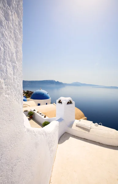 Santorini weergave — Stockfoto