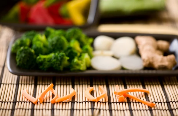 Ingredienti del wok — Foto Stock