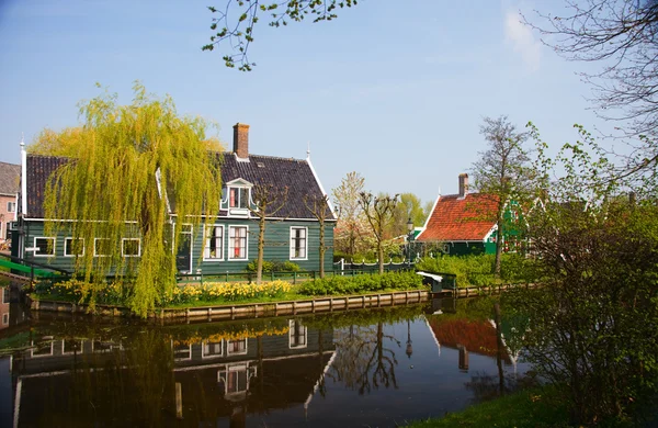 Bela Paisagem Paisagem Rural Holandesa — Fotografia de Stock