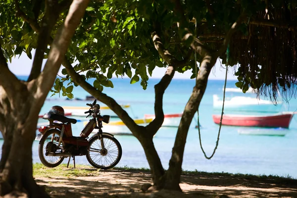 해변 오토바이 — 스톡 사진