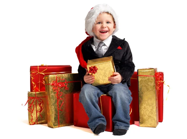 Christmas gifts for little one — Stock Photo, Image