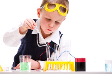 Young scientist clipart