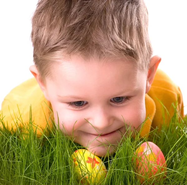 Easter egg hunt — Stock Photo, Image