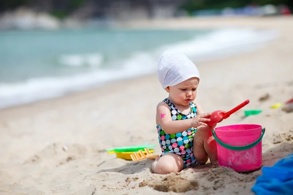 Bambino in vacanza — Foto Stock