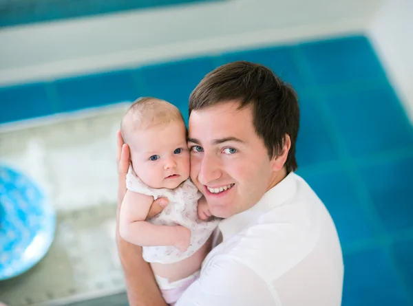 Gelukkig vaderschap — Stockfoto