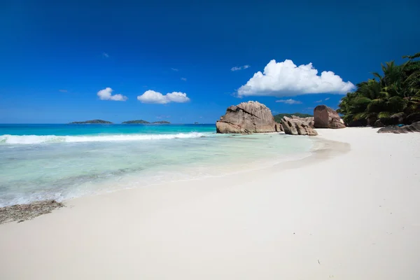 Idylické tropické pláži — Stock fotografie