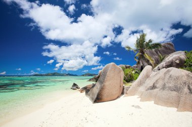 Anse Source d'Argent beach clipart