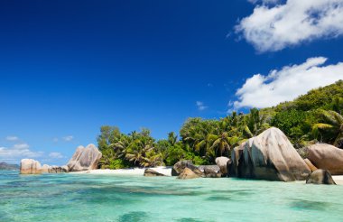 Anse Source d'Argent beach clipart