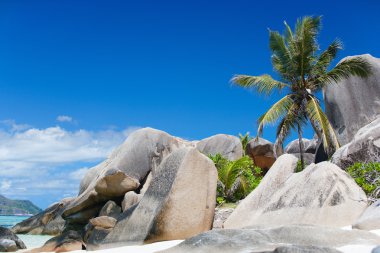 Anse Source d'Argent beach clipart