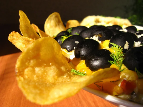 lezzetli salata ayçiçeği