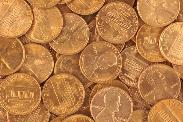 USA Cents — Stock Photo, Image
