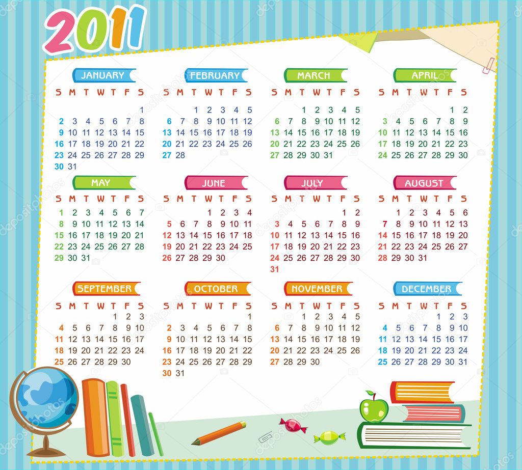 2011 school calendar