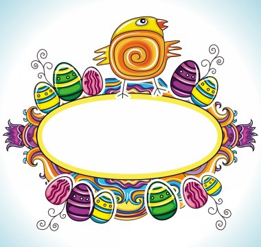 Easter framework 8 clipart