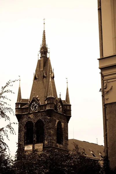 stock image Prague in sepia