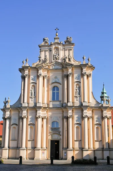 教会在华沙 — 图库照片