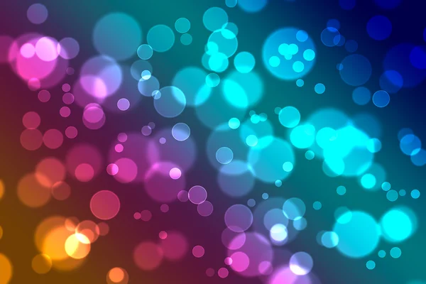 Bokeh with gradient background — Stock Photo, Image