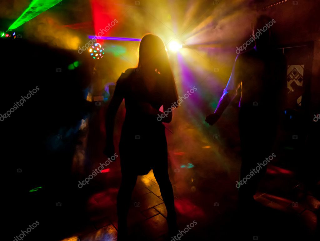 Abstract disco lights and dancing — Stock Photo © aragami12345 #4743688