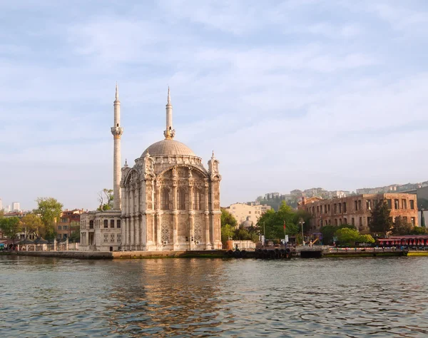 stock image Mosque on the pier in Istanbul