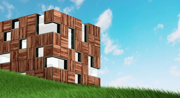 Modern facade concept — Stock Photo, Image
