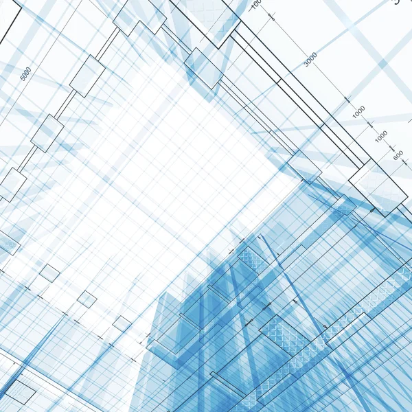 Architecture blueprint — Stock Photo, Image