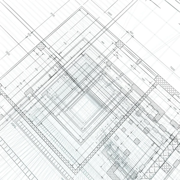 建筑工程概念 — 图库照片