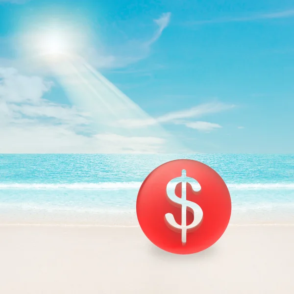 Dollar-Sonnenlicht — Stockfoto