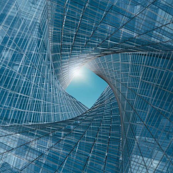 Engineering tunnel — Stockfoto