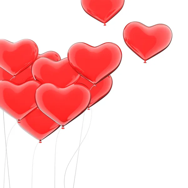 Alla hjärtans ballonger — Stockfoto