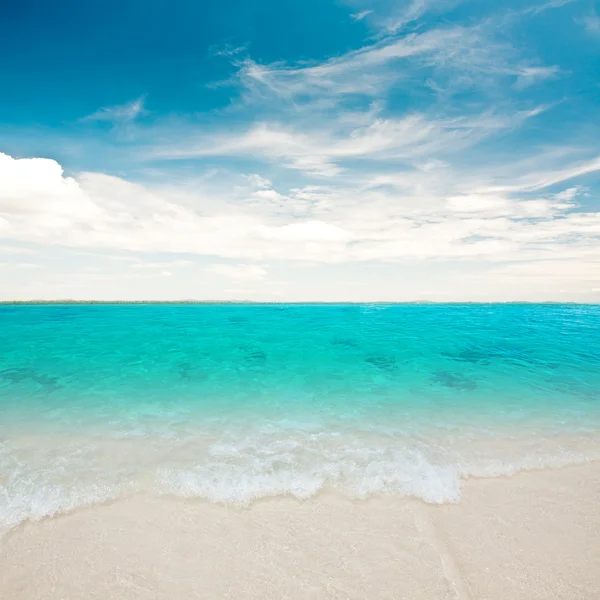 Blaue Lagune Tropischer Ferienort — Stockfoto