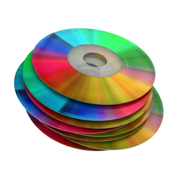 CD диски — стоковое фото