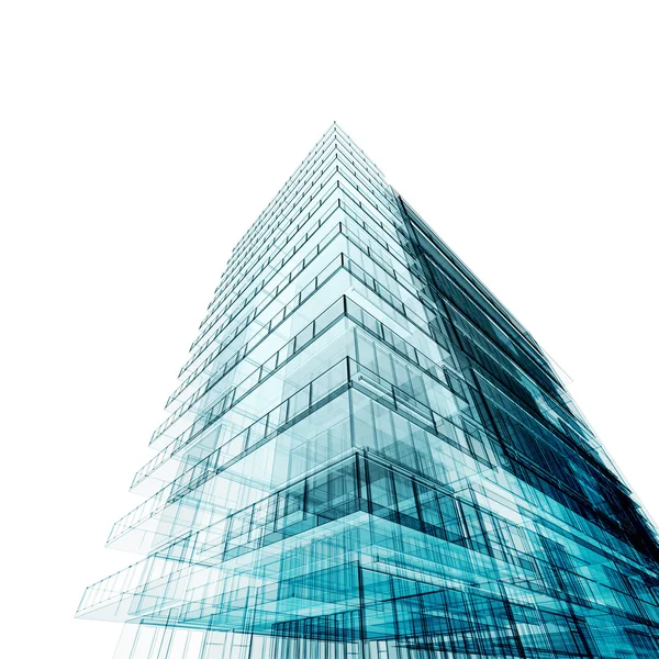 Высокое здание — стоковое фото
