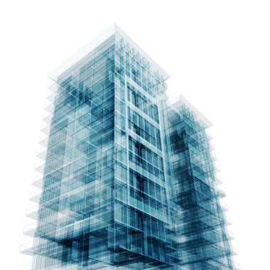 Contemporary architecture clipart