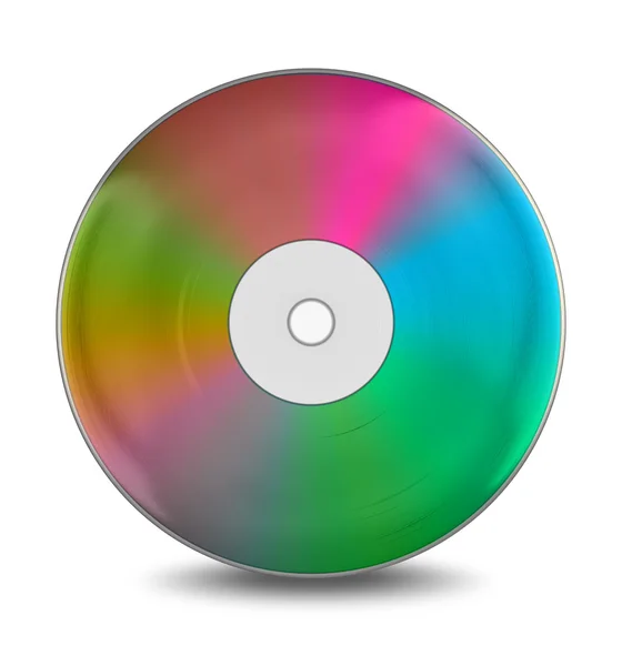 stock image Rainbow cd disc