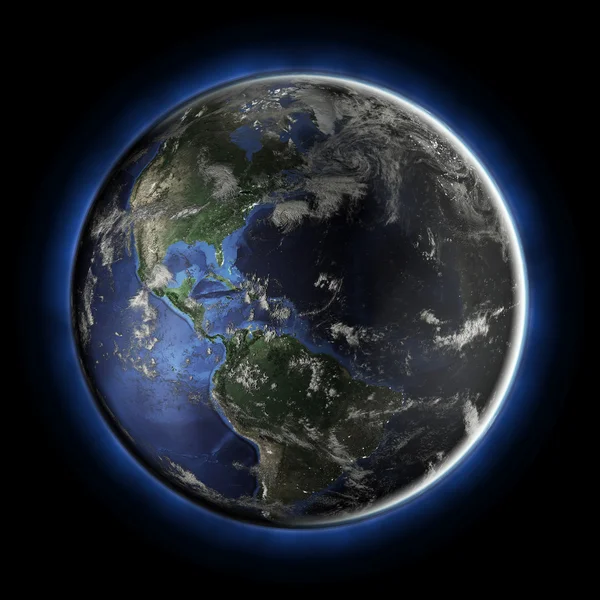 Uzaydan Amerika — Stok fotoğraf