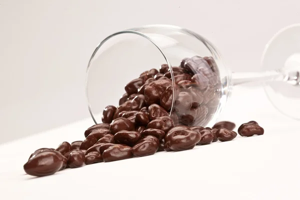 Chocolate raisins — Stock Photo, Image
