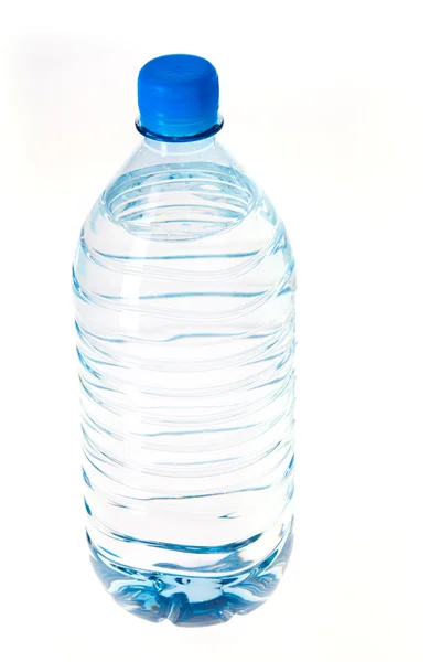 食品系列 新鲜清除塑料瓶中的水 — 图库照片
