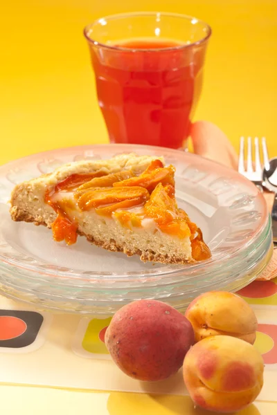 Gâteau aux abricots — Photo