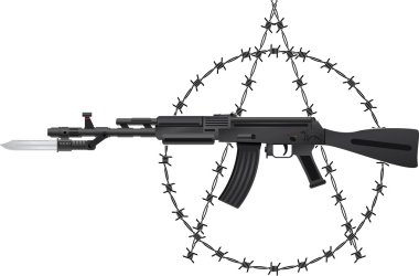 Weapon of anarchy clipart