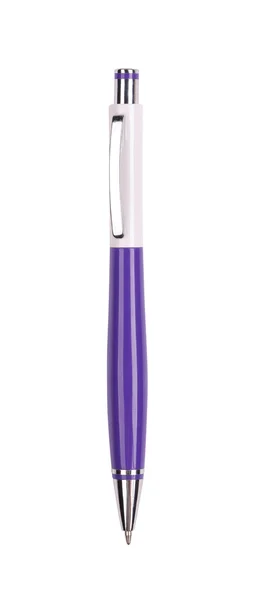 パスで分離された紫色のペン — ストック写真