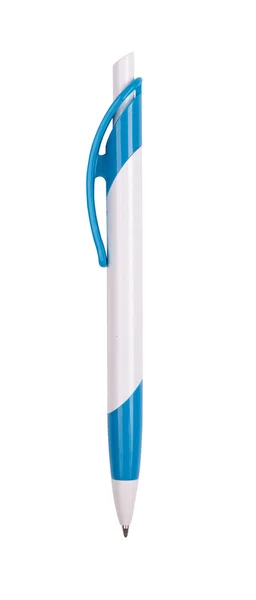 Blue pen isolated on white — Stock Photo, Image